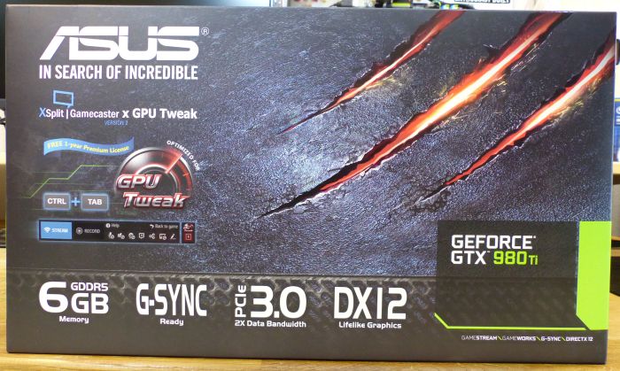 ASUS GTX 980 Ti - gaming graphics card