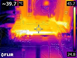 ASUS Strix GeForce GTX 960 DC2 OC 4GB - Thermal imaging