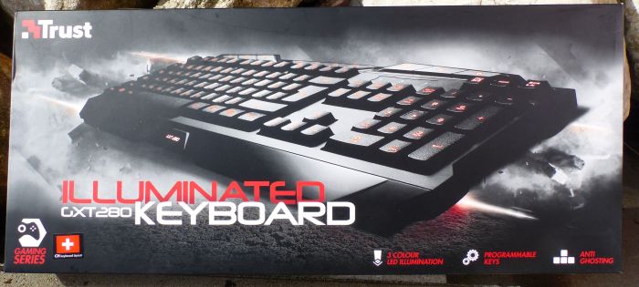 Trust GXT 280 - Gaming keyboard