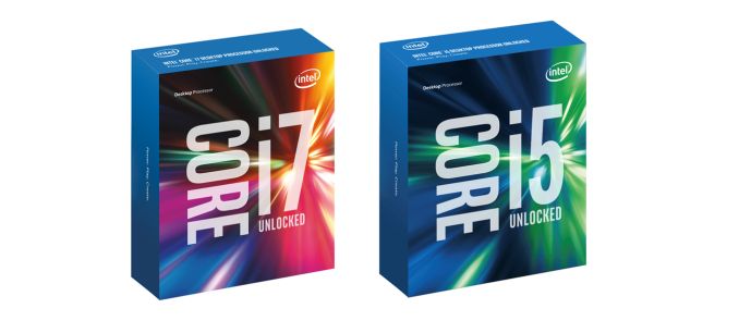 Intel Core i7-6700K and i5-6600K