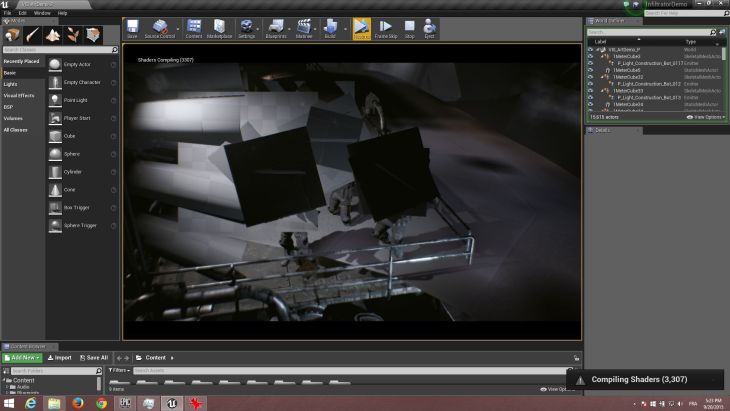 Unreal Engine 4 Infiltrator Demo Released