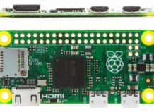 Raspberry Pi Zero board - real size