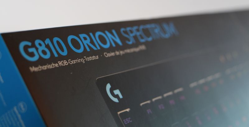 Quick Review) Logitech G810 Orion Spectrum: Code and Game with the Same Keyboard Geeks3D