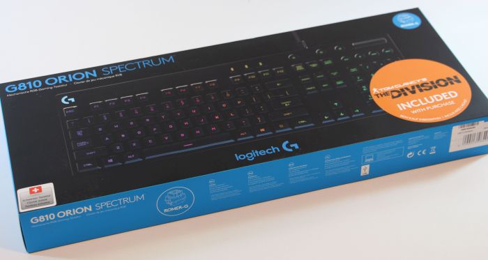 Quick Logitech G810 Orion Spectrum: Code and Game with the Same Keyboard | Geeks3D