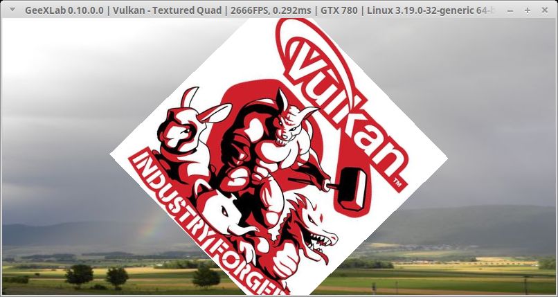 GeeXLab + Vulkan