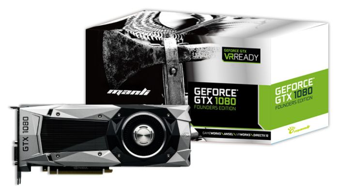 Manli GTX 1080 Founders edition