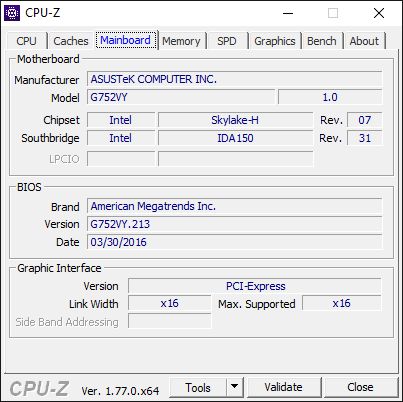 ASUS ROG G752VY Gaming Laptop