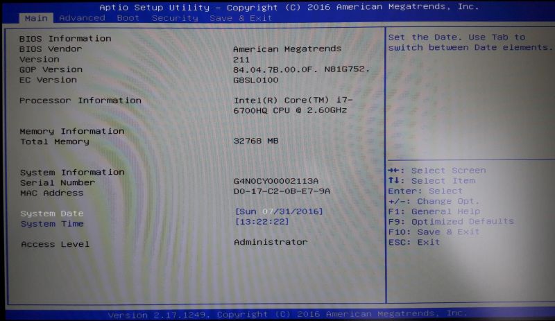ASUS ROG G752VY Gaming Laptop