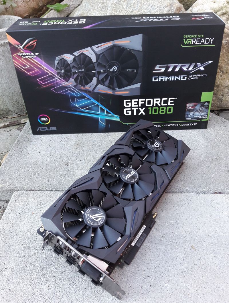 ASUS ROG Strix GeForce GTX 1080 OC 8GB GDDR5X