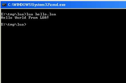 LUA coding - Basis