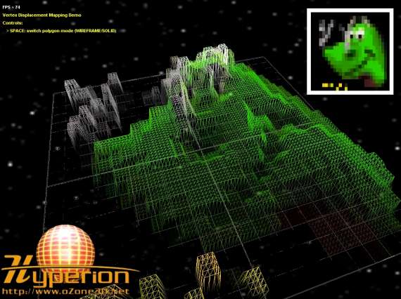 Interactive Displacement Mapping Demo