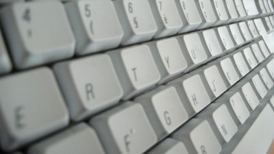 Un clavier azerty - trop cool!