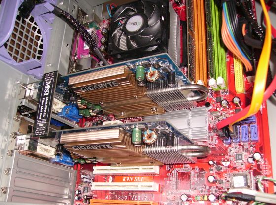 GIGABYTE 7600GS SLI