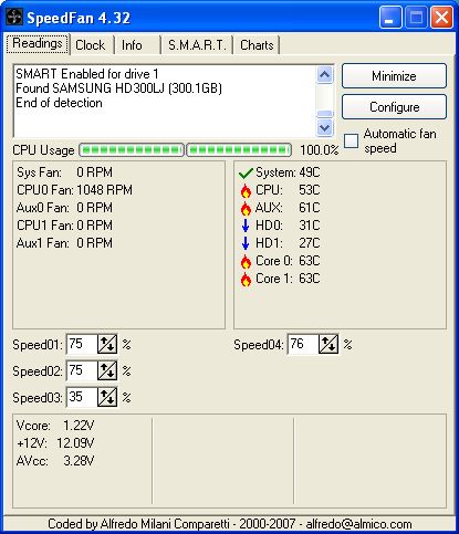 Core2Duo stock cooler