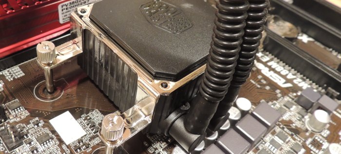 Cooler Master Seidon 120v Liquid CPU Cooler tested on AMD A10-6800K APU